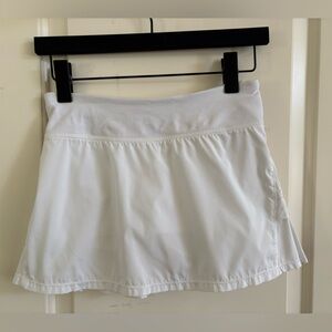 Ivivva by lululemon Girl’s White Athletic Skirt - Size 12